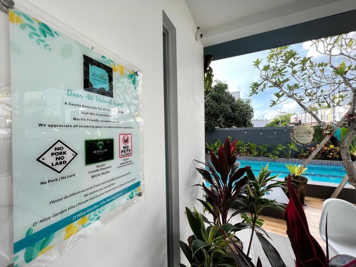 D Niice Garden View With Private Pool Bukit Indah, Johor Bahru别墅 外观 照片